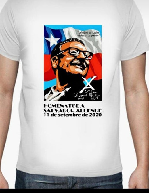 Acto en recuerdo del golpe de estado contra Salvador Allende
